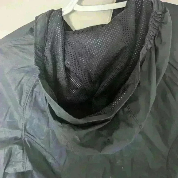 Columbia, windbreaker jacket,  black, elastic waist, size XS - Picture 9 of 12